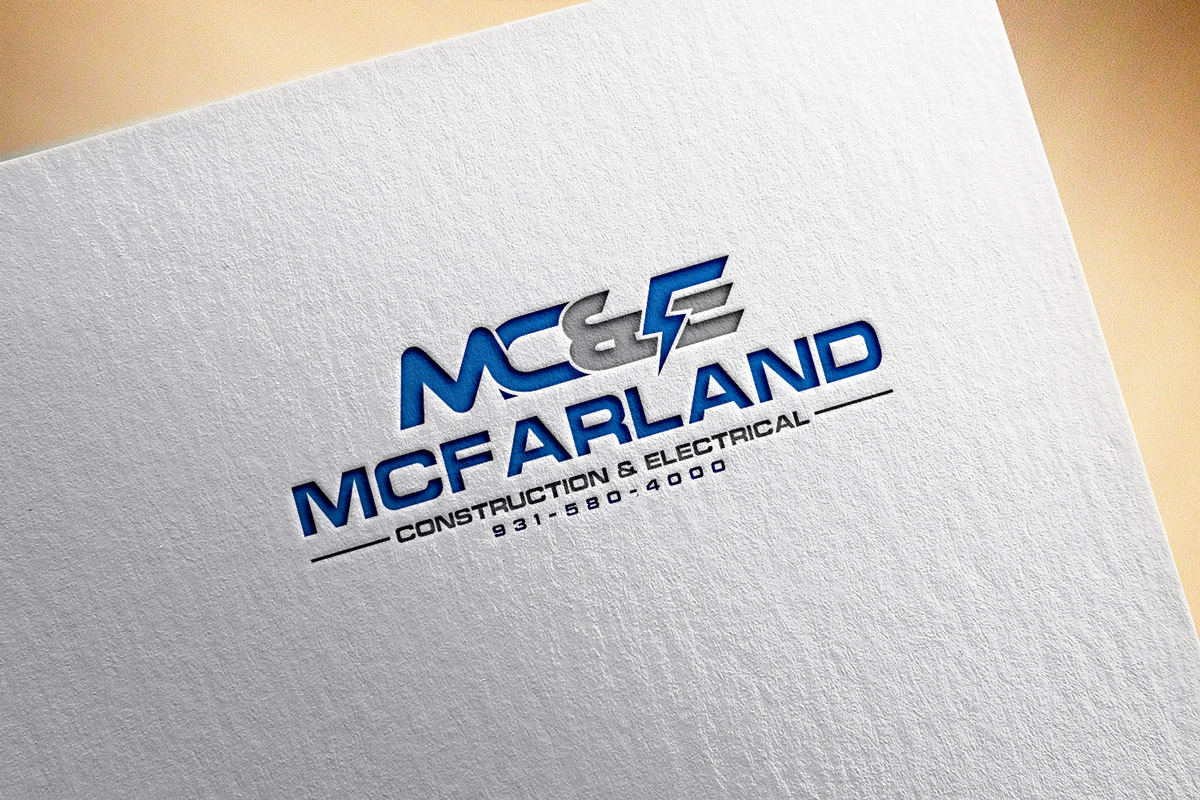 Logo-Design von Md ahasan für McFarland Construction & Electrical | Design #35699699