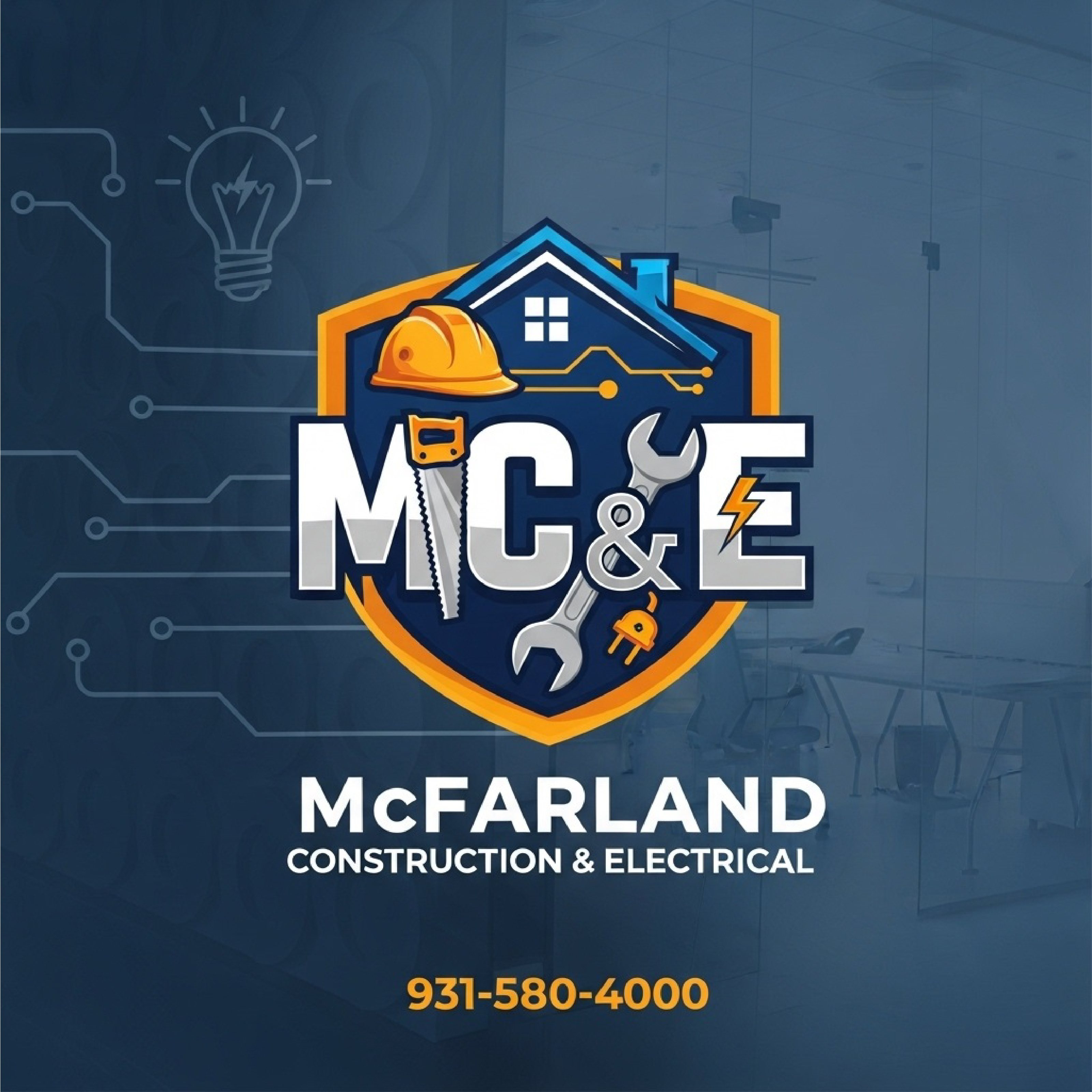 Logo Design by Jaye95 for McFarland Construction & Electrical | Design #35703028