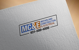 Logo Design by Zbiz for McFarland Construction & Electrical | Design: #35698067