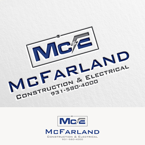 Logo Design by Mahera23 for McFarland Construction & Electrical | Design: #35697900