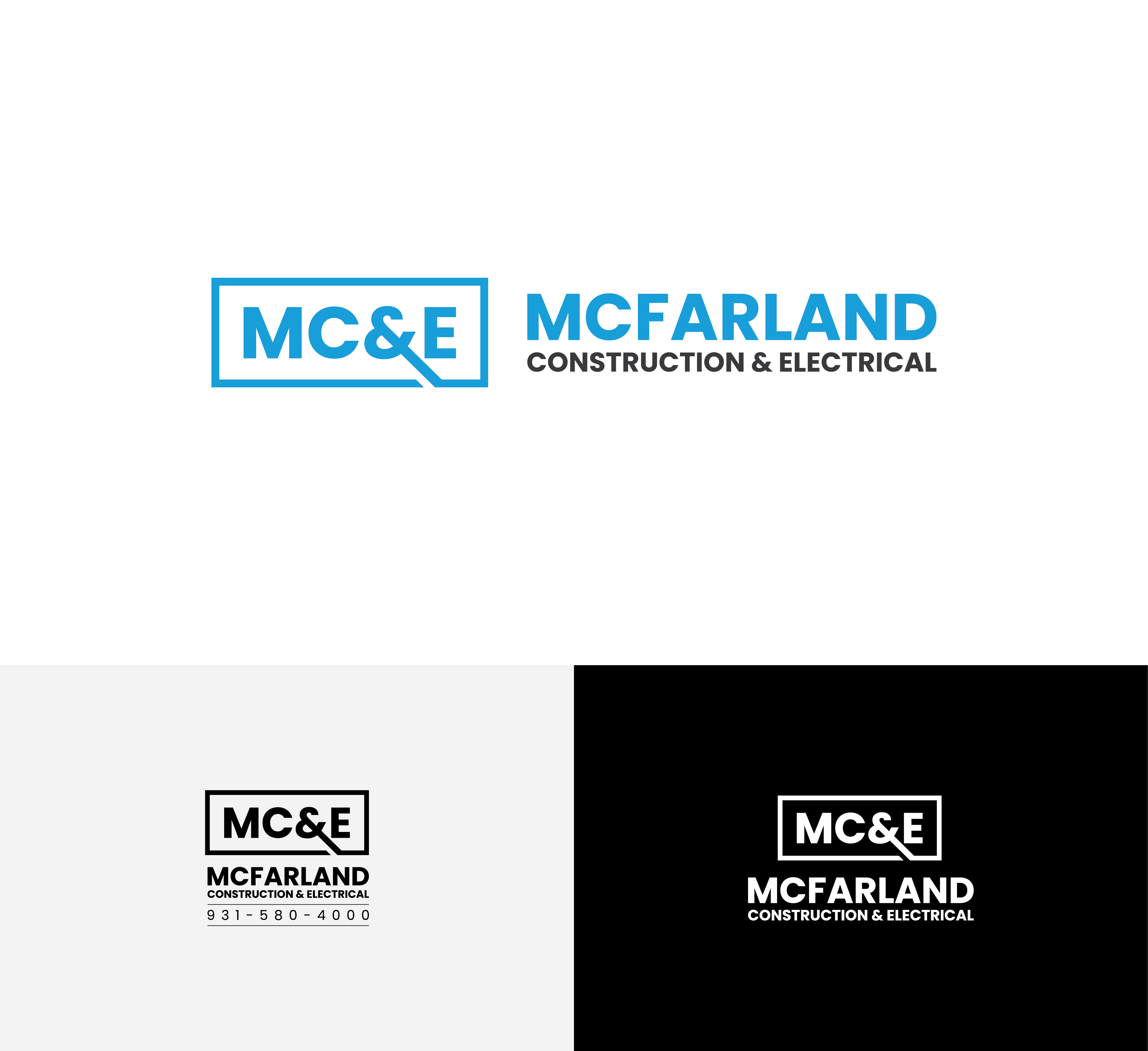 Logo Design by sumdes for McFarland Construction & Electrical | Design #35698548