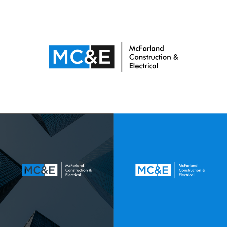 Logo Design by monogr4ph for McFarland Construction & Electrical | Design #35697756