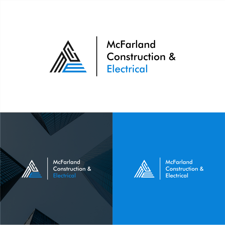 Logo Design by monogr4ph for McFarland Construction & Electrical | Design #35697763