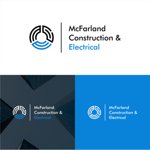 Logo Design by monogr4ph for McFarland Construction & Electrical | Design: #35697787