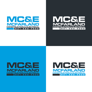 Logo Design by Astro D for McFarland Construction & Electrical | Design: #35699181