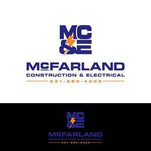 Logo Design by H4R5Z for McFarland Construction & Electrical | Design: #35698470