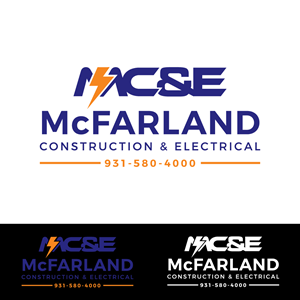 Logo Design by H4R5Z for McFarland Construction & Electrical | Design: #35699474