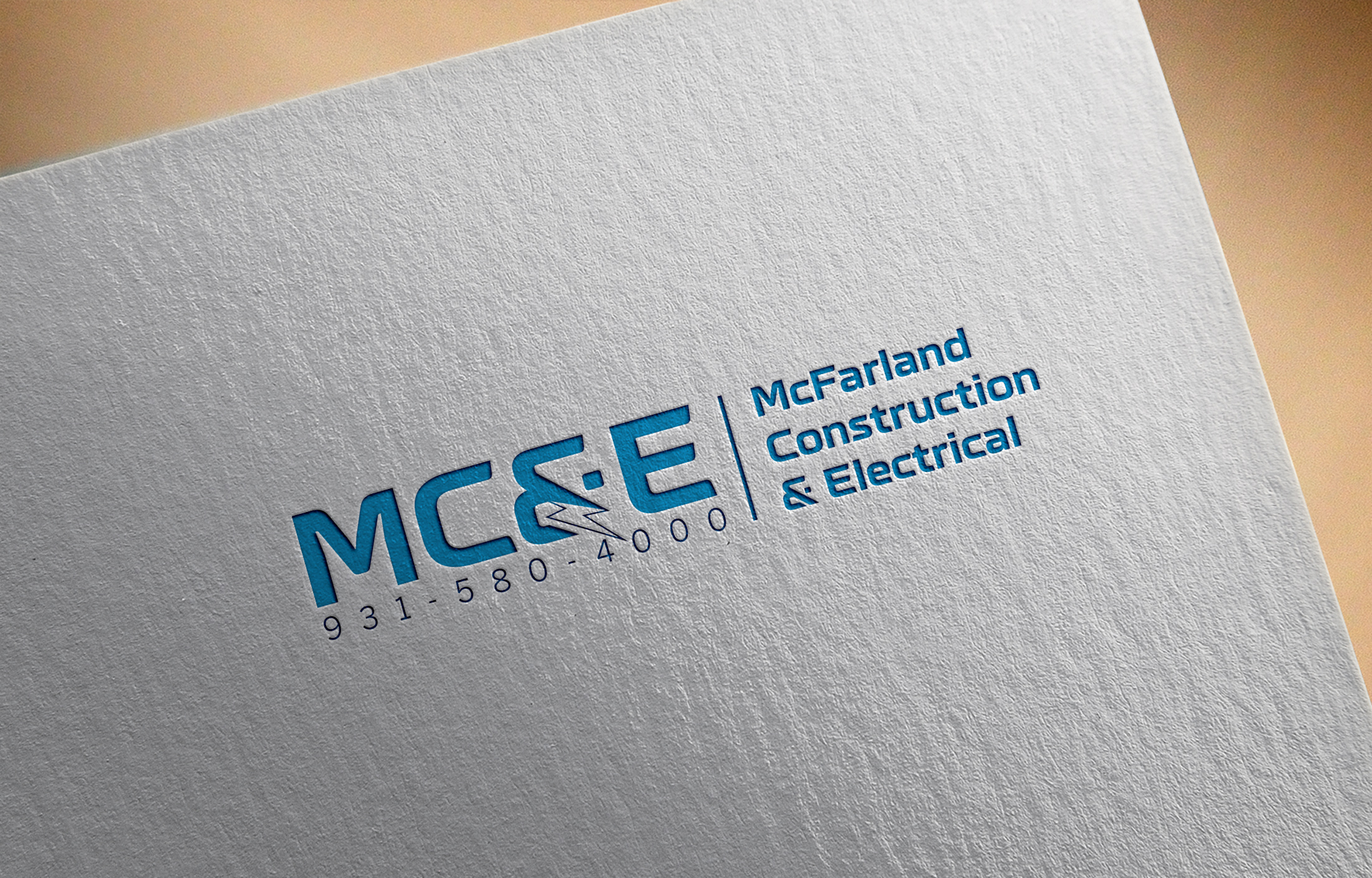 Logo Design by SL Designer for McFarland Construction & Electrical | Design #35698111