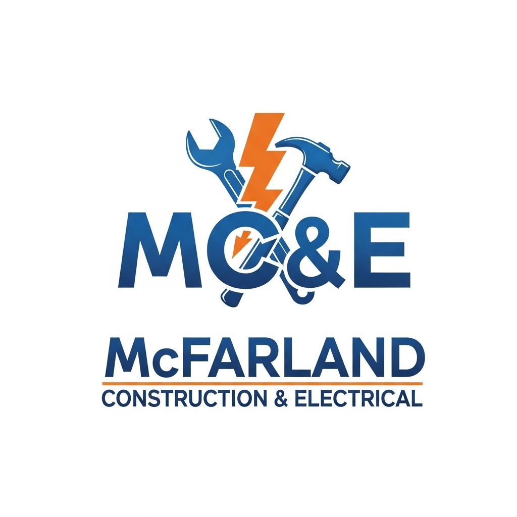 Logo Design by Amaira,s Creation for McFarland Construction & Electrical | Design #35698176