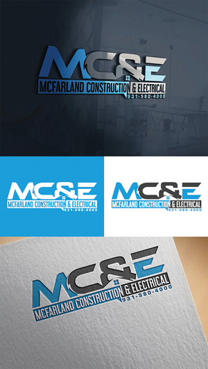 Logo Design by Imran_me for McFarland Construction & Electrical | Design #35699308