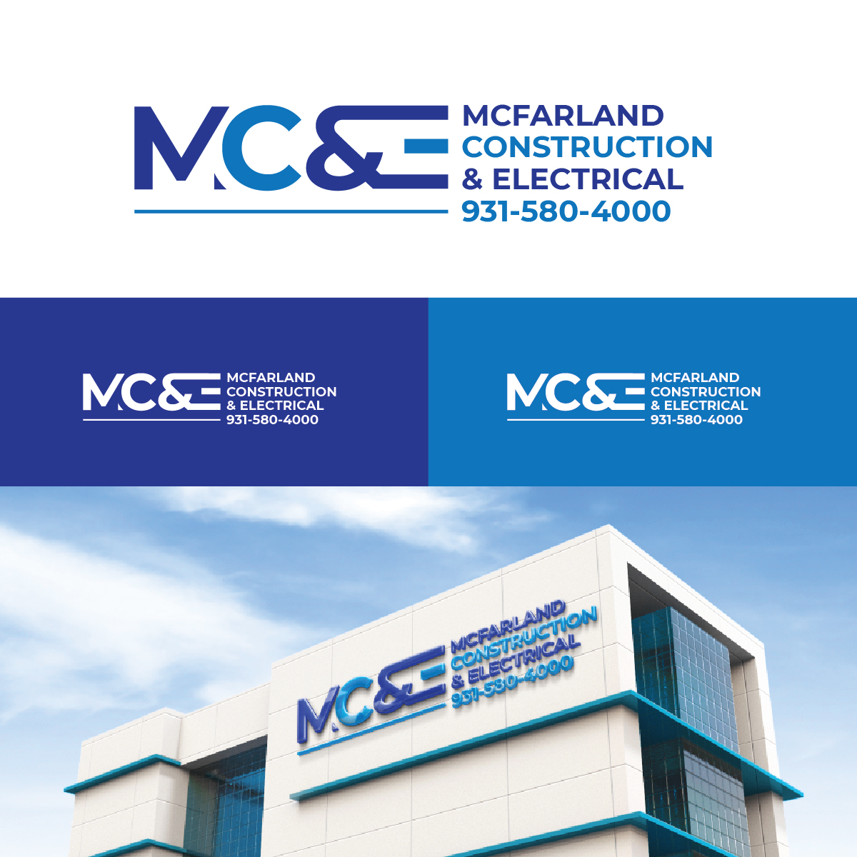 Logo Design by artmakers for McFarland Construction & Electrical | Design #35699671