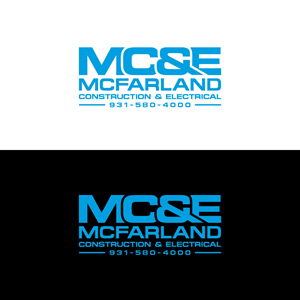 Logo Design by Znuj Esilas for McFarland Construction & Electrical | Design: #35698961