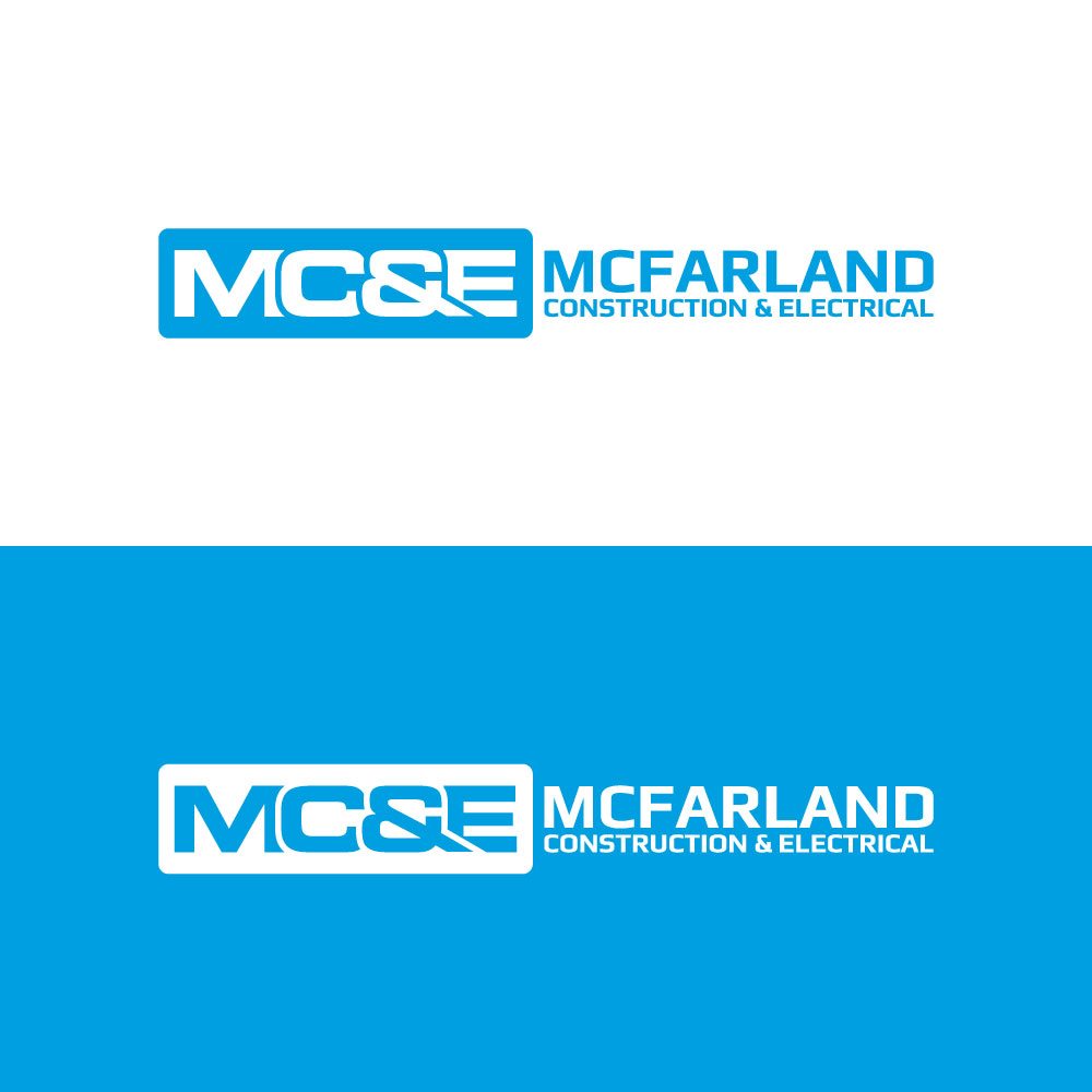 Logo Design by Znuj Esilas for McFarland Construction & Electrical | Design #35699044
