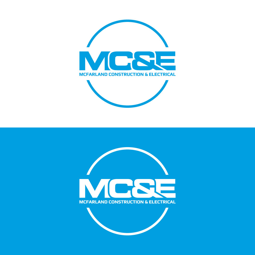 Logo Design by Znuj Esilas for McFarland Construction & Electrical | Design #35699045