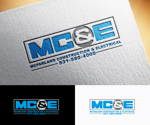 Logo Design by step forward 2 for McFarland Construction & Electrical | Design: #35699034