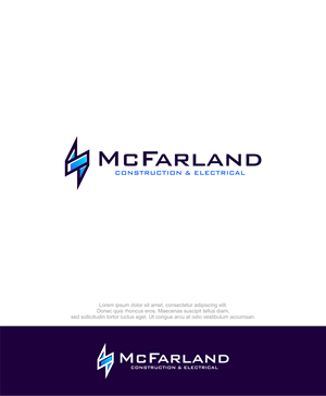 Logo Design by M.Syaiful Huda for McFarland Construction & Electrical | Design: #35698671