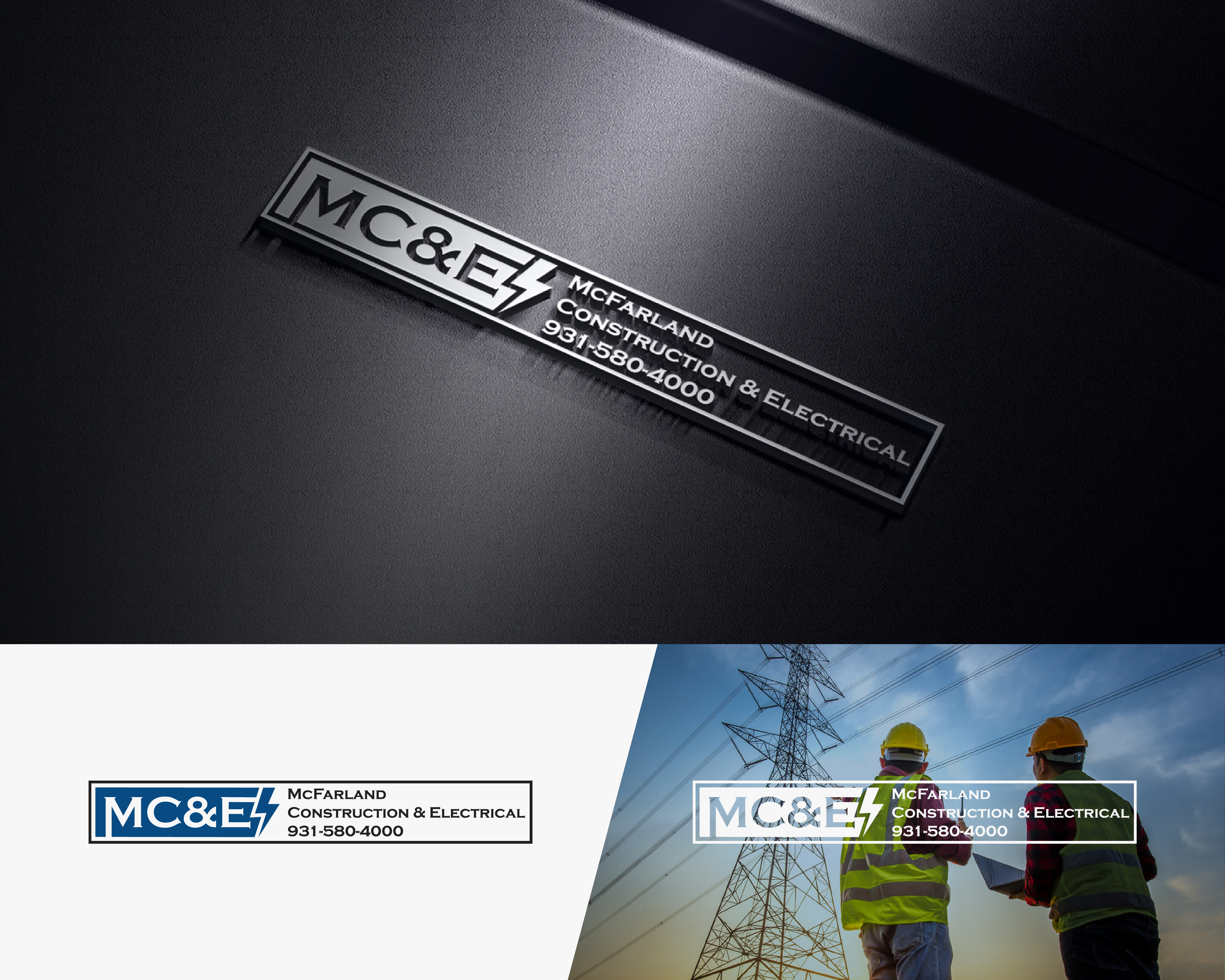 Logo Design by designprotox for McFarland Construction & Electrical | Design #35702495
