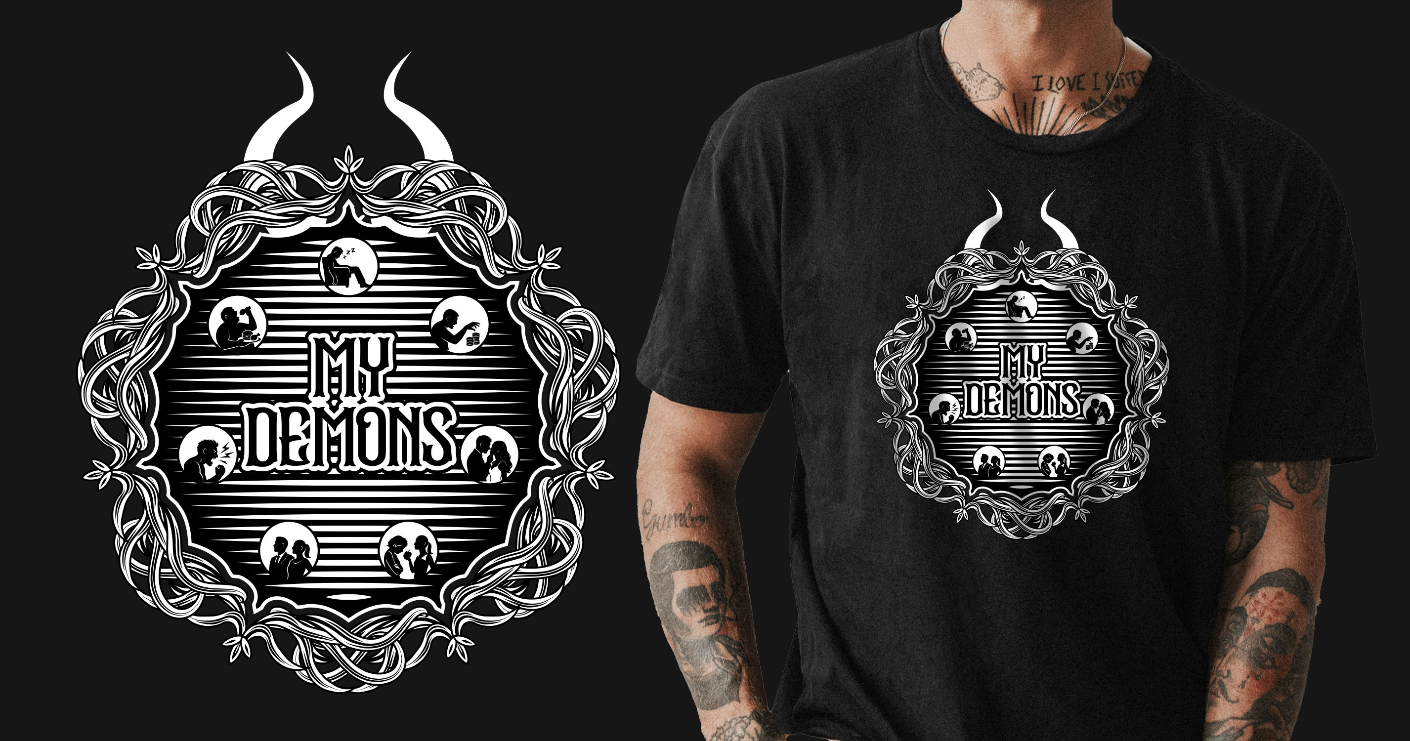 T-shirt Design by KickArt for this project | Design #35708408