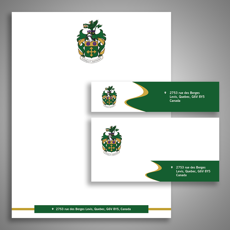 Stationery Design by YourLogoMaster for AMORC QUEBEC | Design #35724394