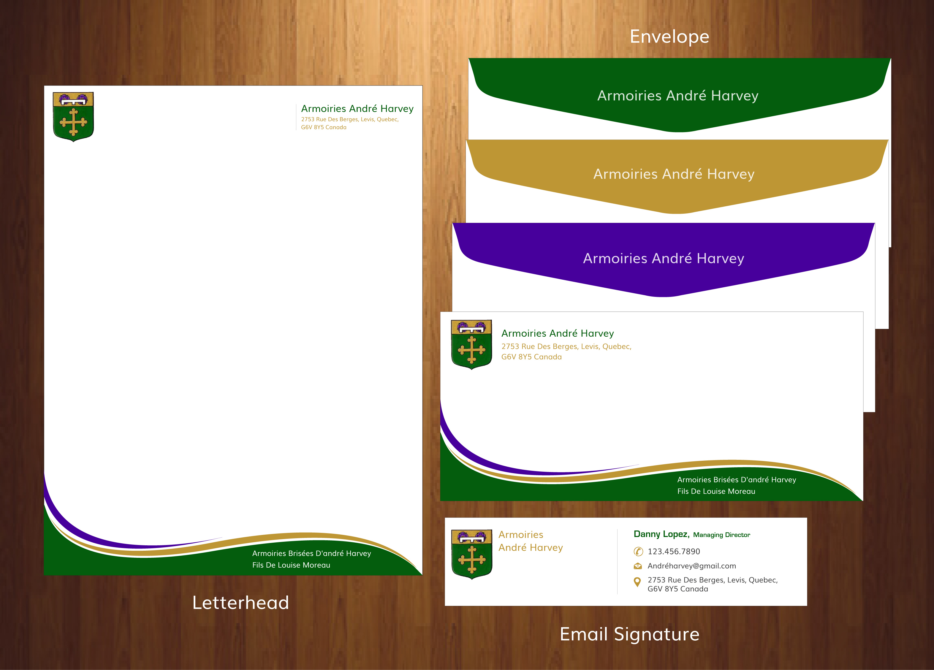 Stationery Design by harmi_199 for AMORC QUEBEC | Design #35736657