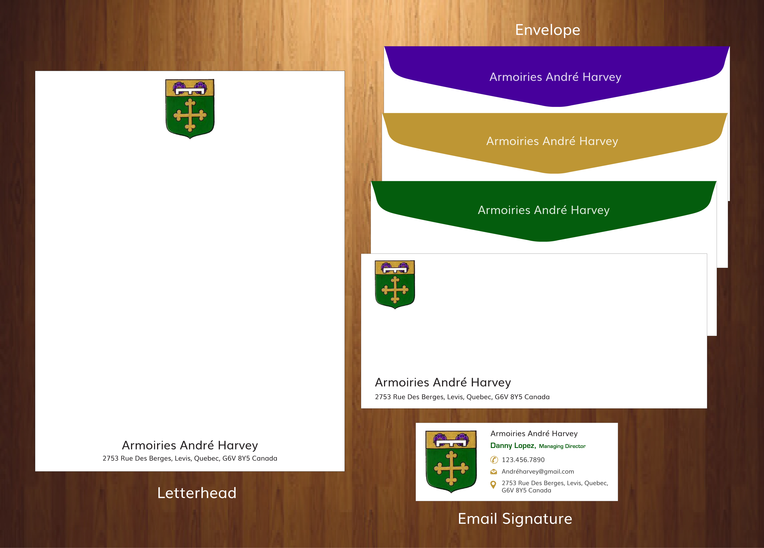 Stationery Design by harmi_199 for AMORC QUEBEC | Design #35736659