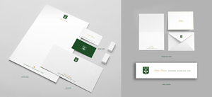 Papetterie personnalisé officiel avec Blason officiel
