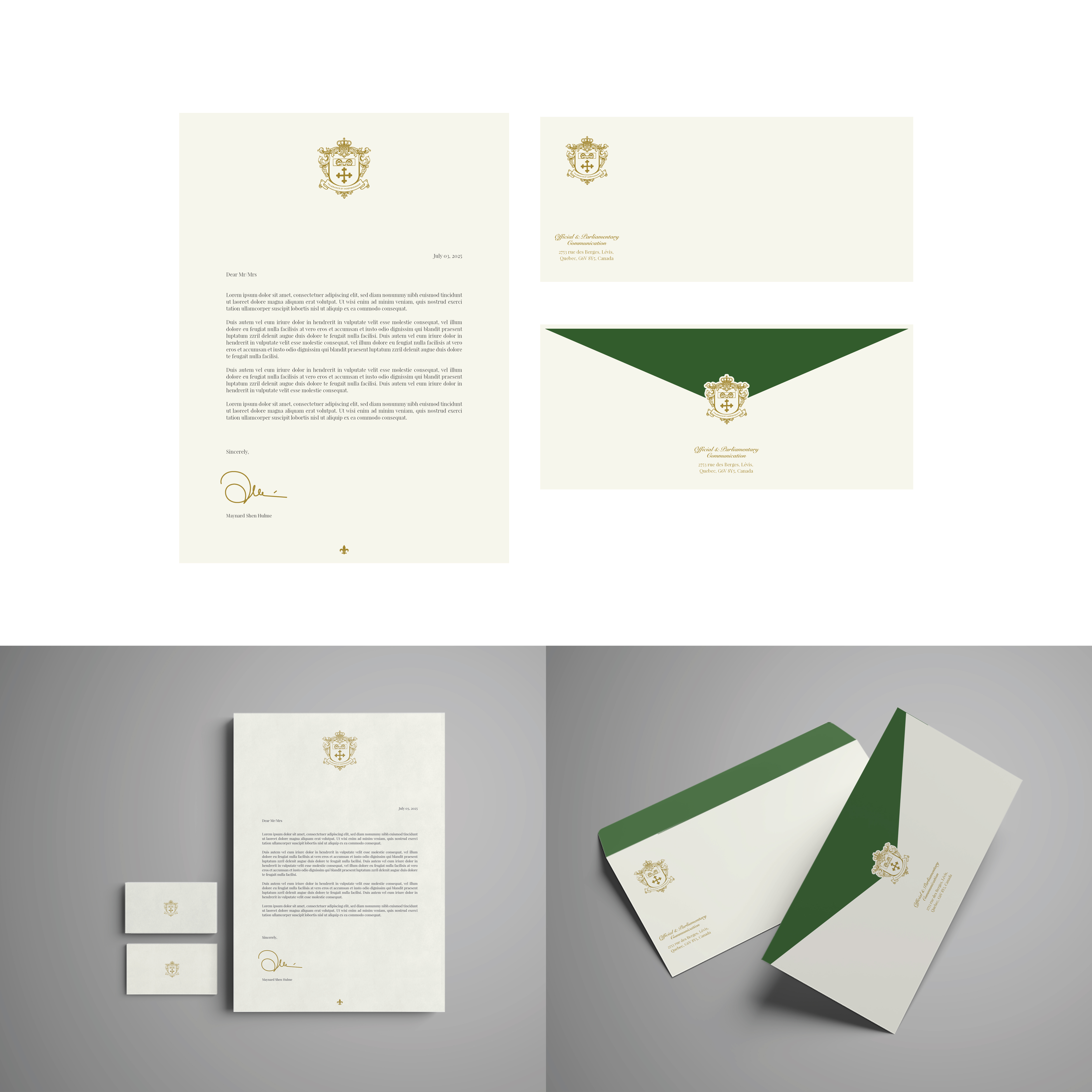 Diseño de Papelería por Ambarwati Yuliana para AMORC QUEBEC | Diseño #35721041