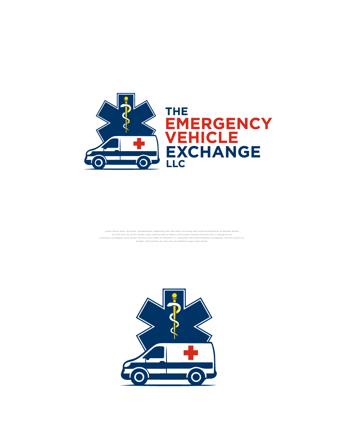 Logo Design by apik. for The Emergency Vehicle Exchange, LLC | Design #35704515