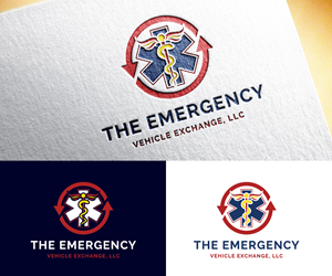 Logo Design by step forward 2 for The Emergency Vehicle Exchange, LLC | Design: #35710218