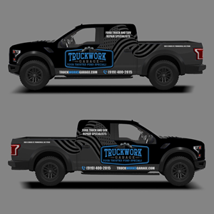 Car Wrap Design by AyeshaSiddika
