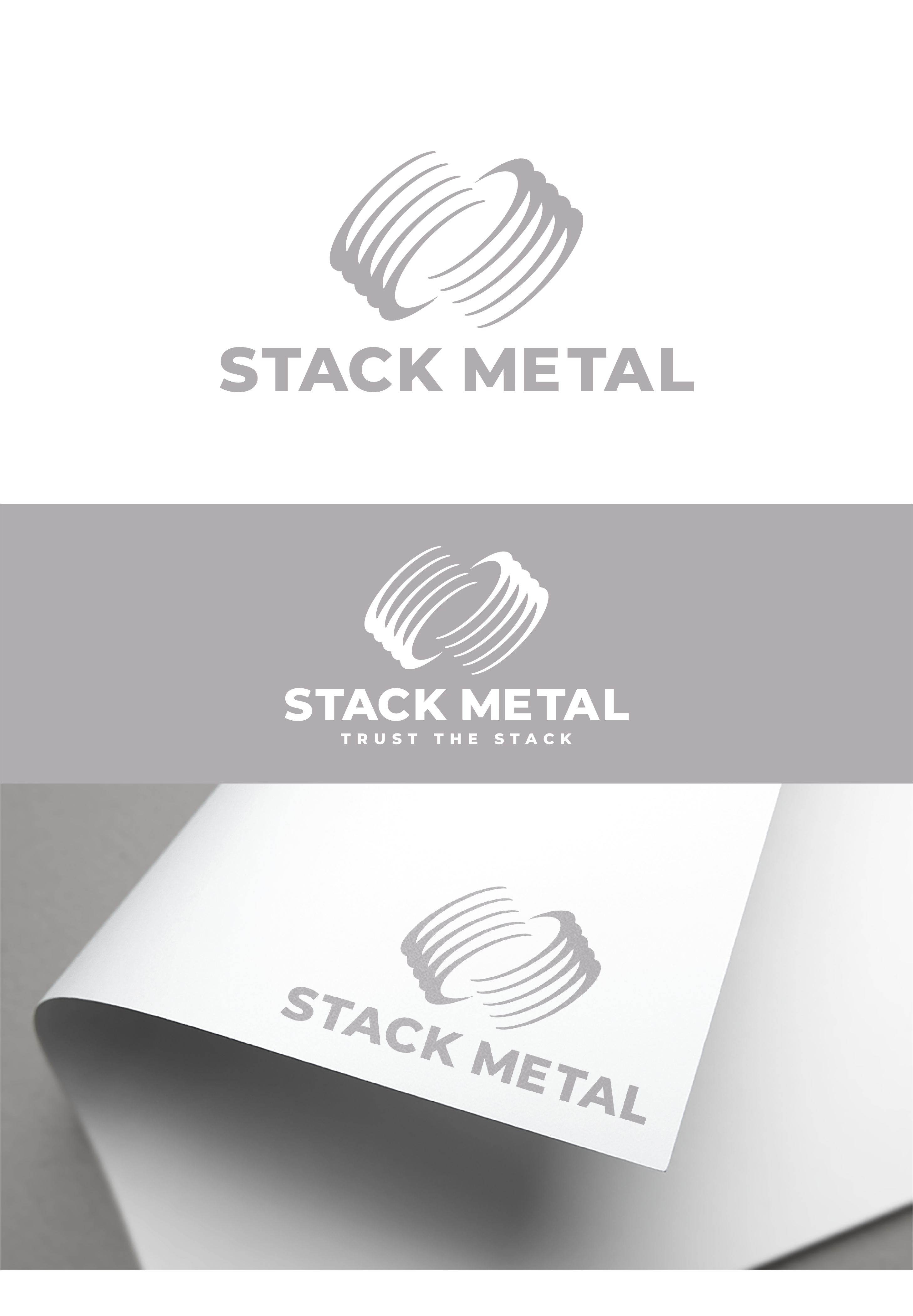 Logo Design by Fezy Design Studio for Stack Metal | Design #35712542