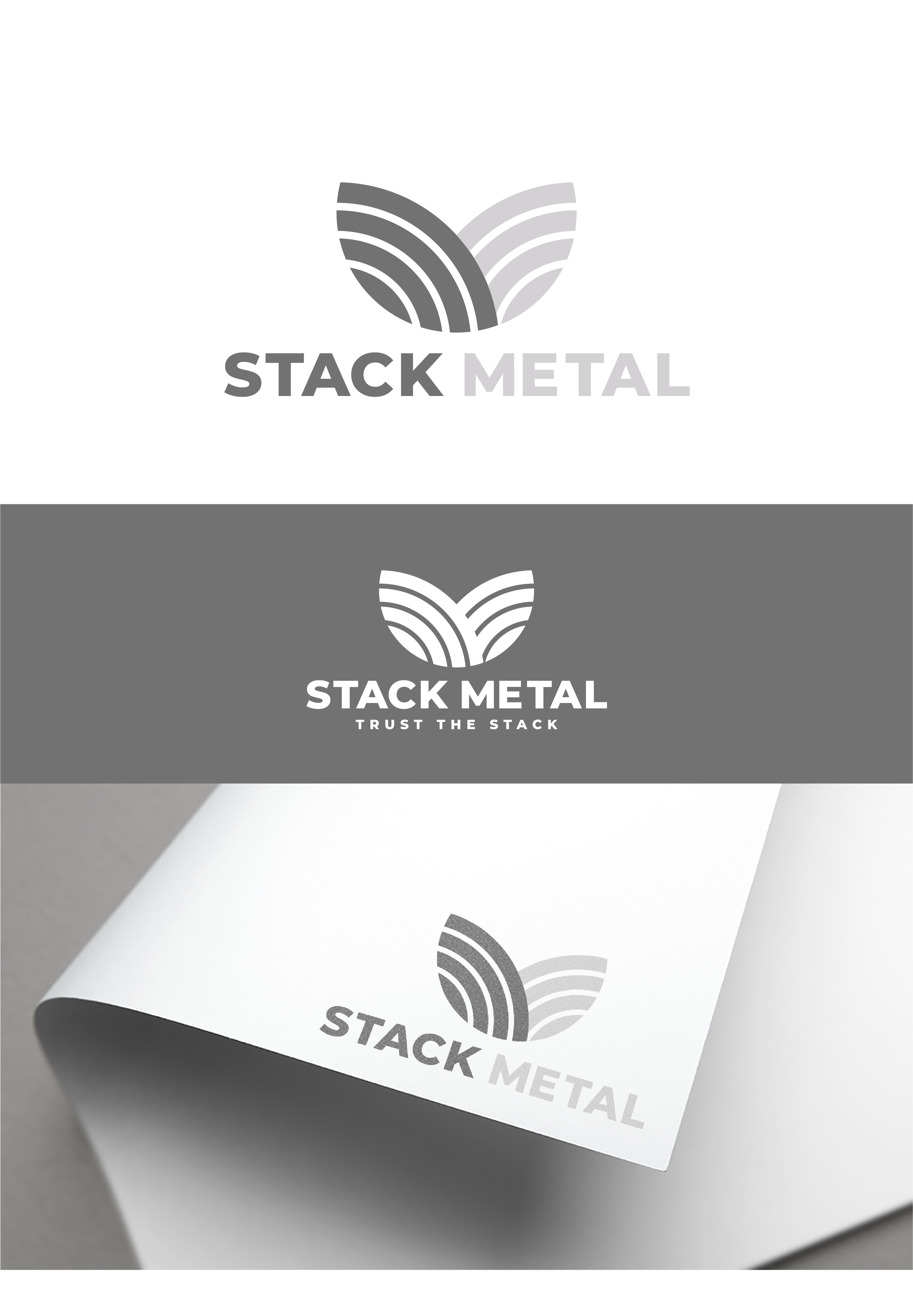 Logo Design by Fezy Design Studio for Stack Metal | Design #35712855