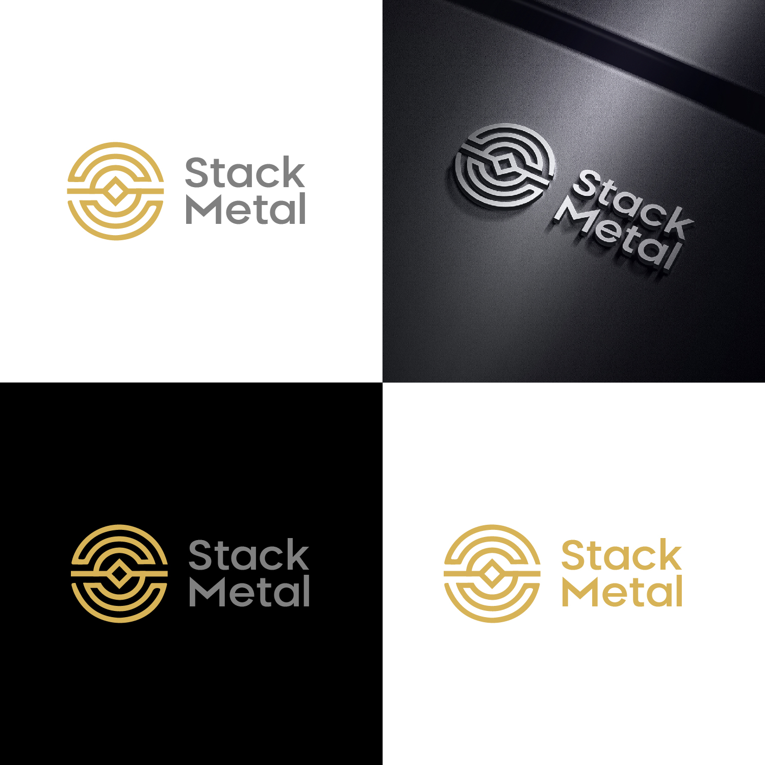 Diseño de Logo por S.H Designs para Stack Metal | Diseño #35710030