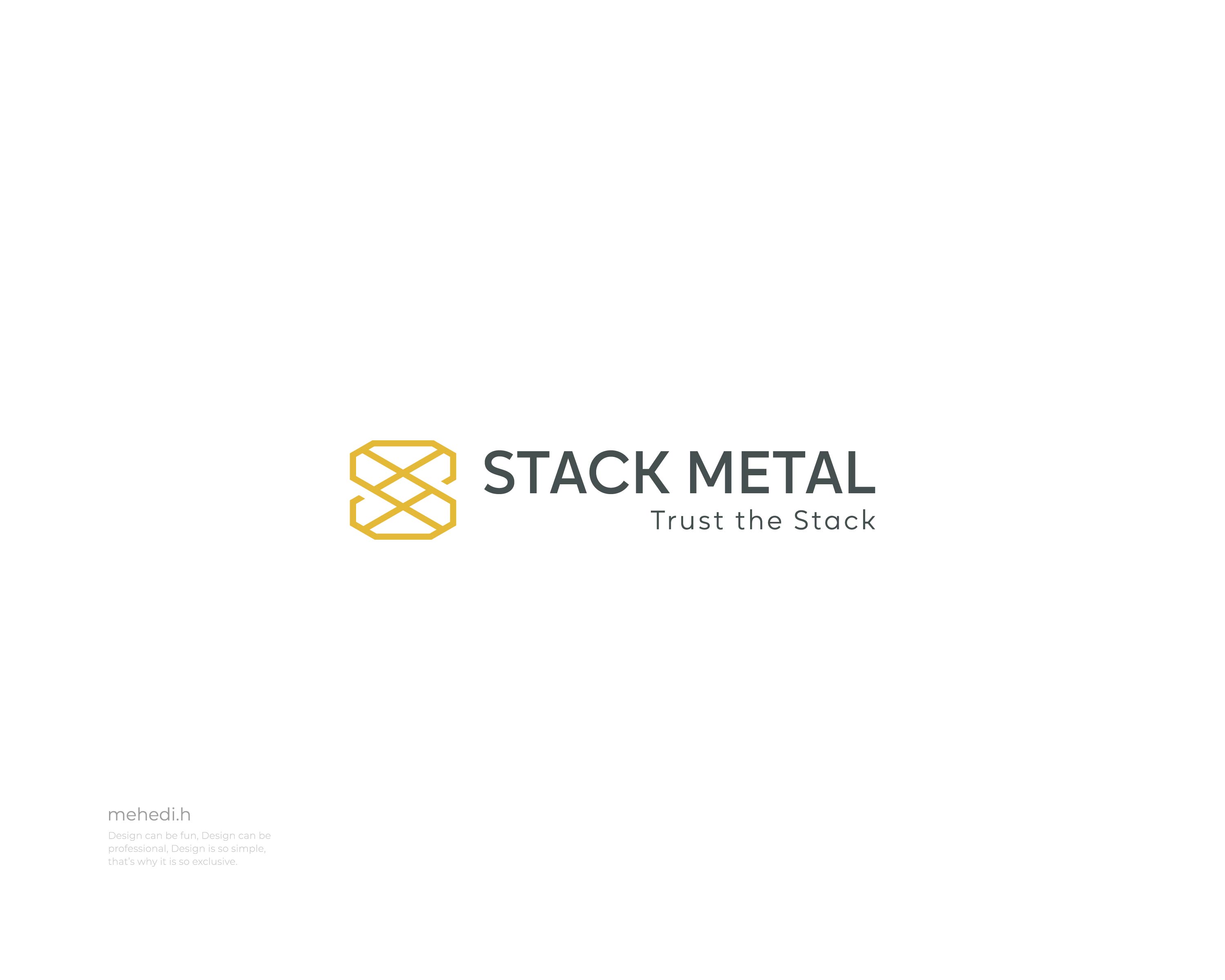Logo Design by mehedi.h for Stack Metal | Design #35716259