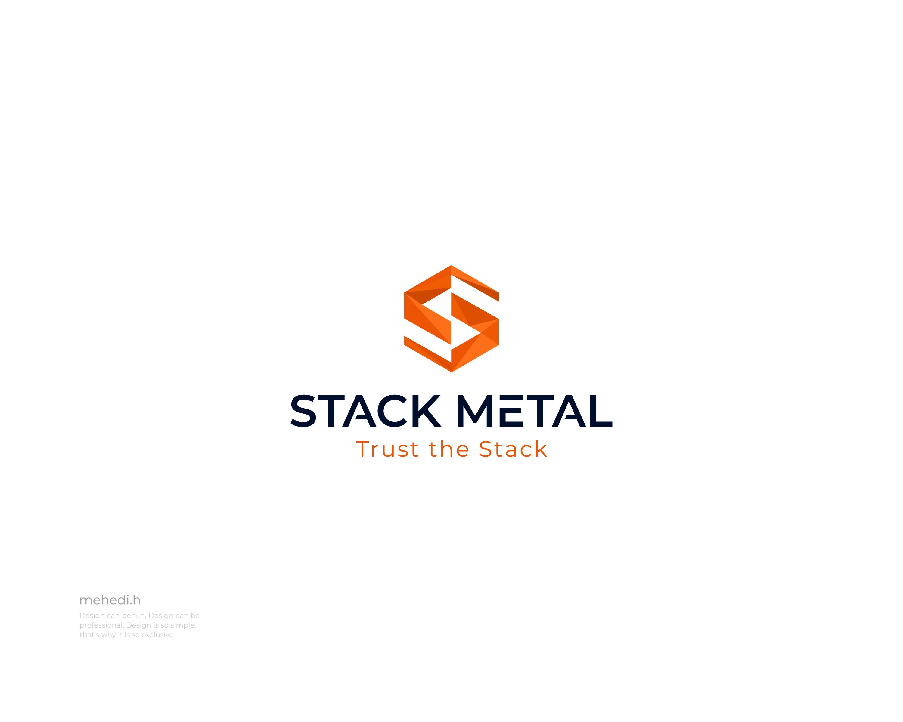Logo Design by mehedi.h for Stack Metal | Design #35788827