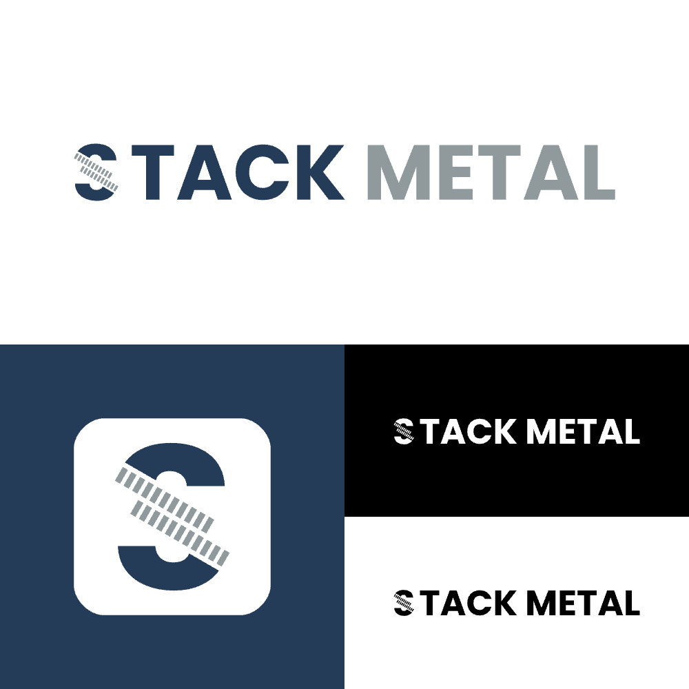 Logo Design by Heiwa Sign for Stack Metal | Design #35745557