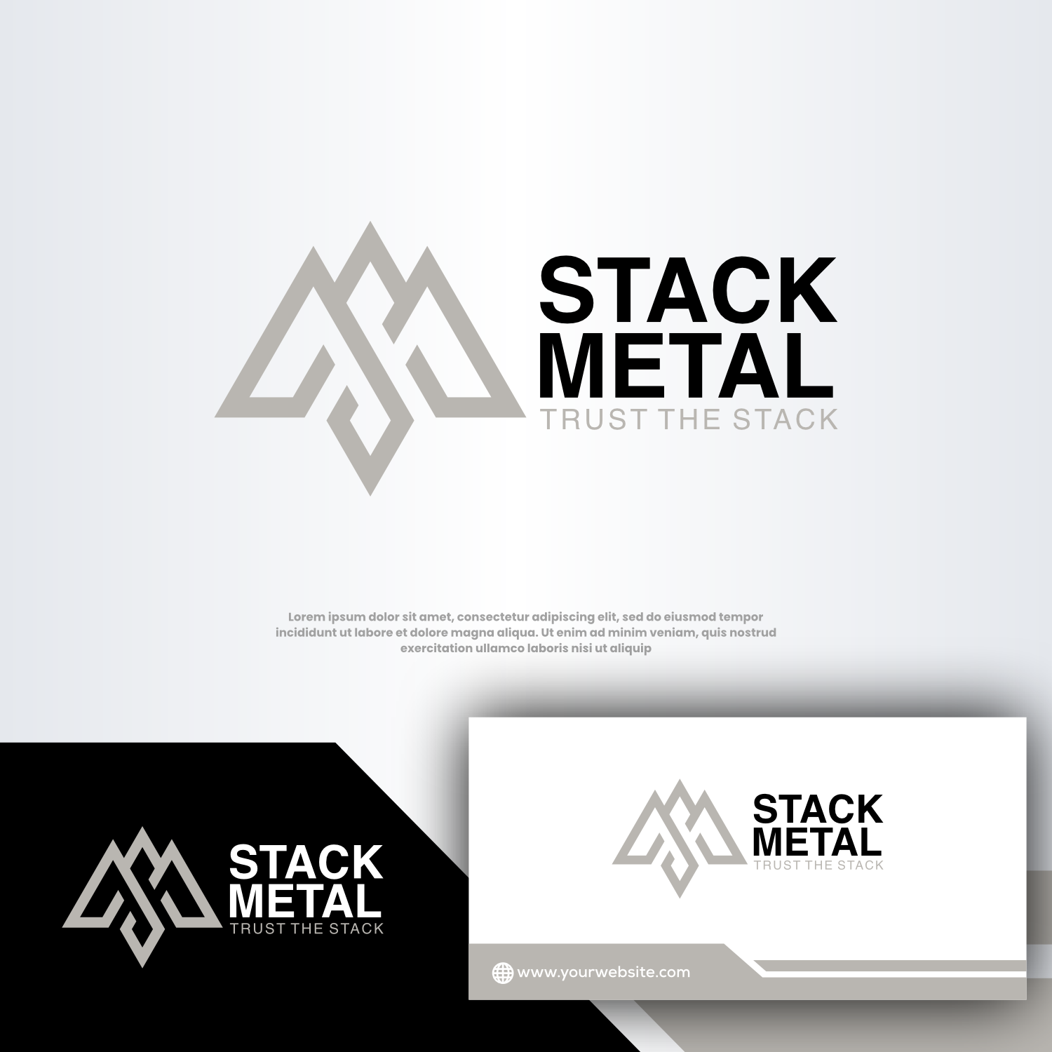 Logo Design by Kenshin777 for Stack Metal | Design #35747298