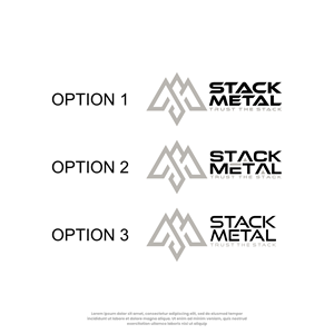 Logo Design by Kenshin777 for Stack Metal | Design: #35778154