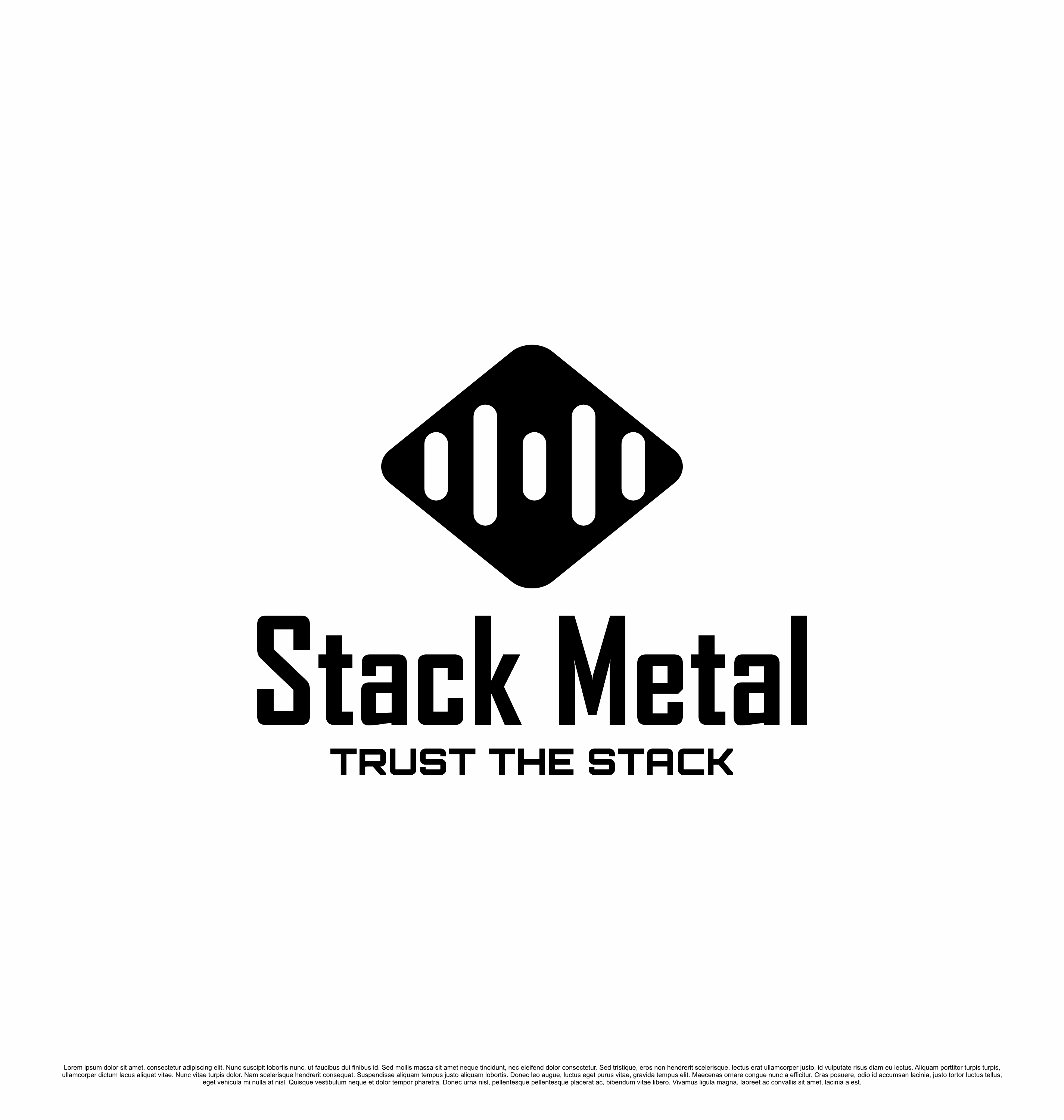 Logo Design by saesean for Stack Metal | Design #35710606
