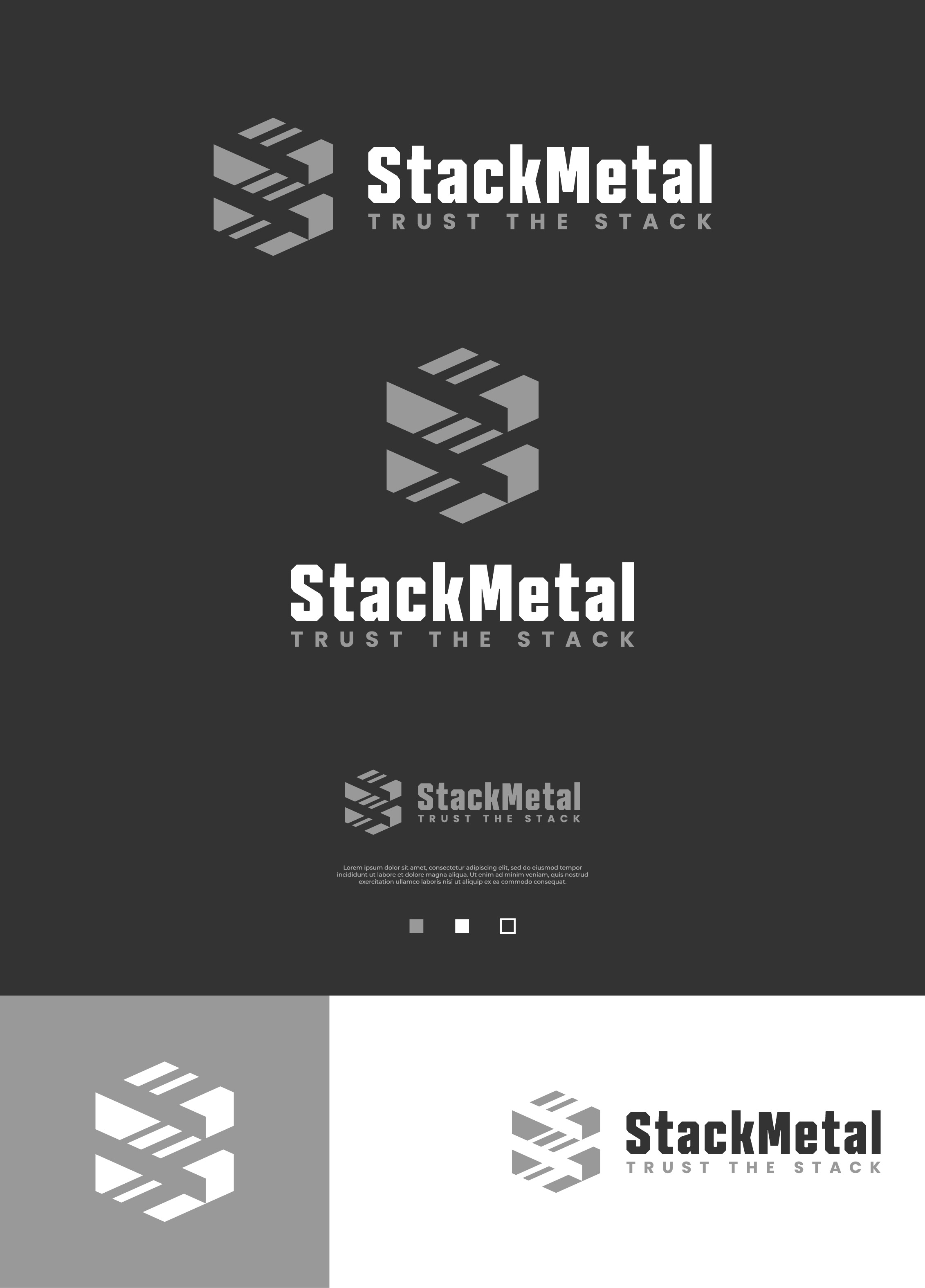 Logo Design by Nash_Shaha for Stack Metal | Design #35749319