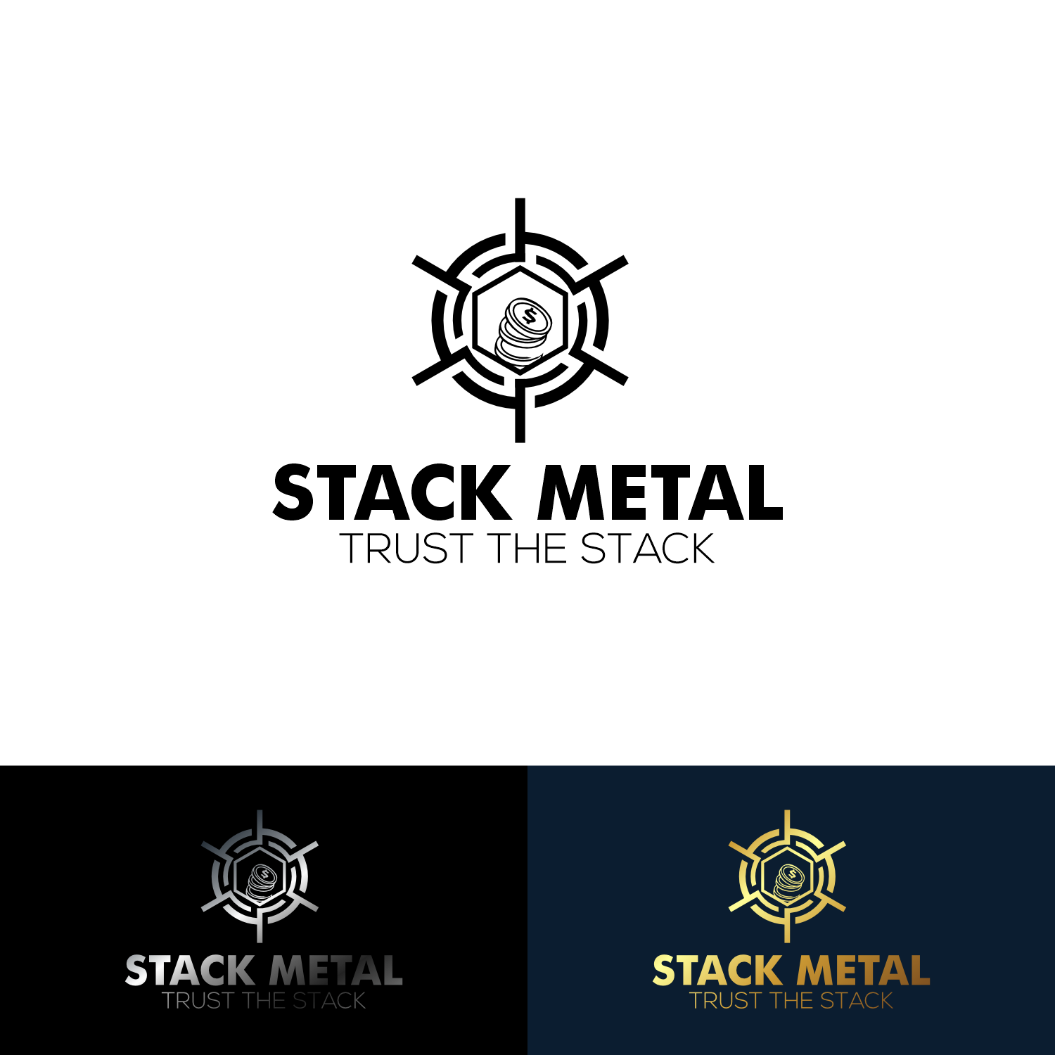 Diseño de Logo por Arttosungging para Stack Metal | Diseño #35715088