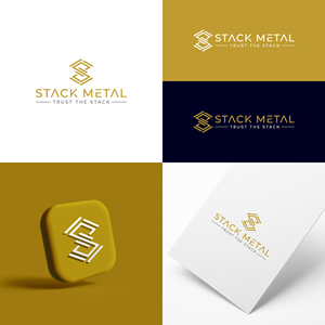 Logo Design for StackMetal.com – Premium Coin &amp; Bullion Marketplace