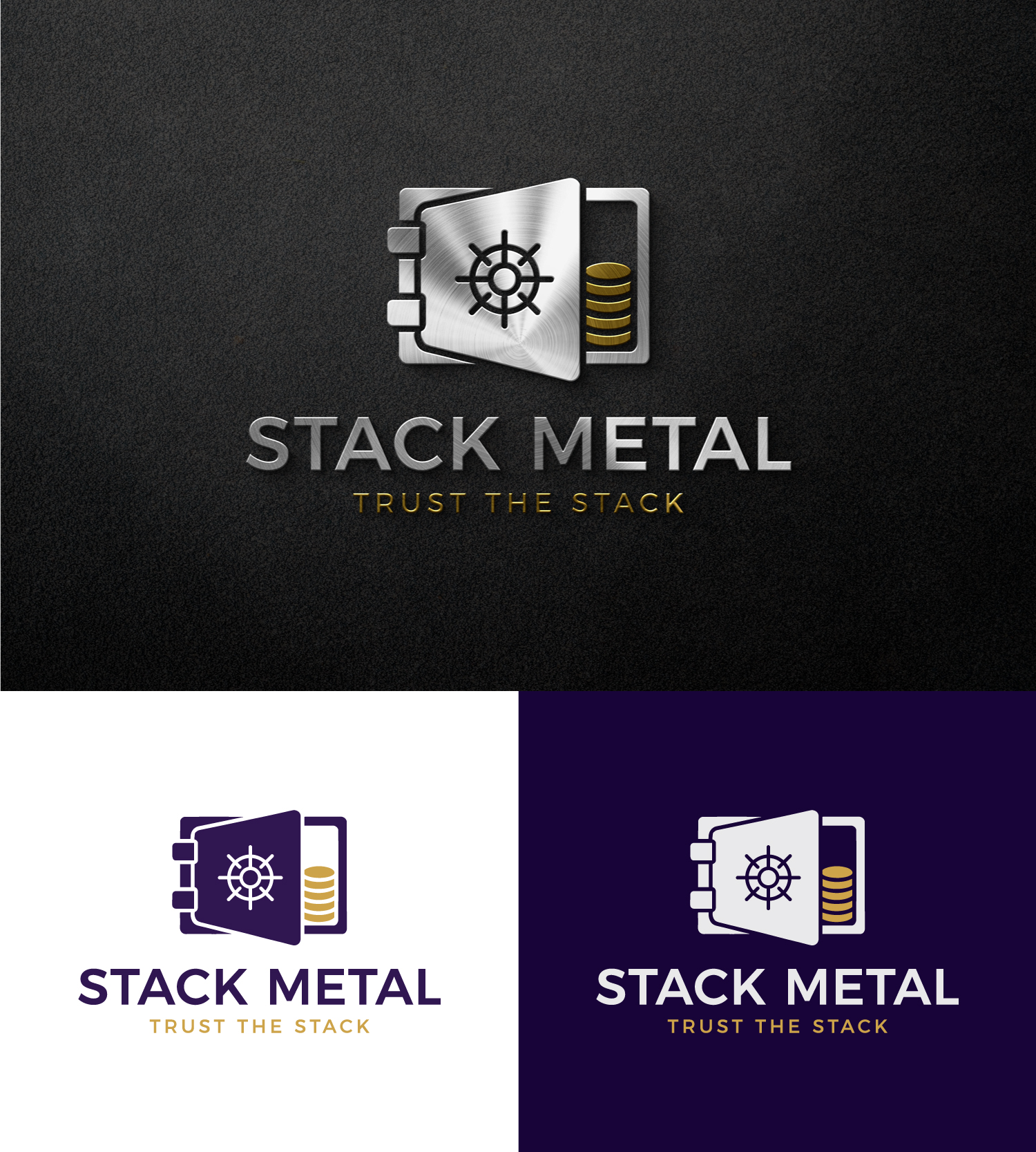 Logo Design by Deejah for Stack Metal | Design #35711137