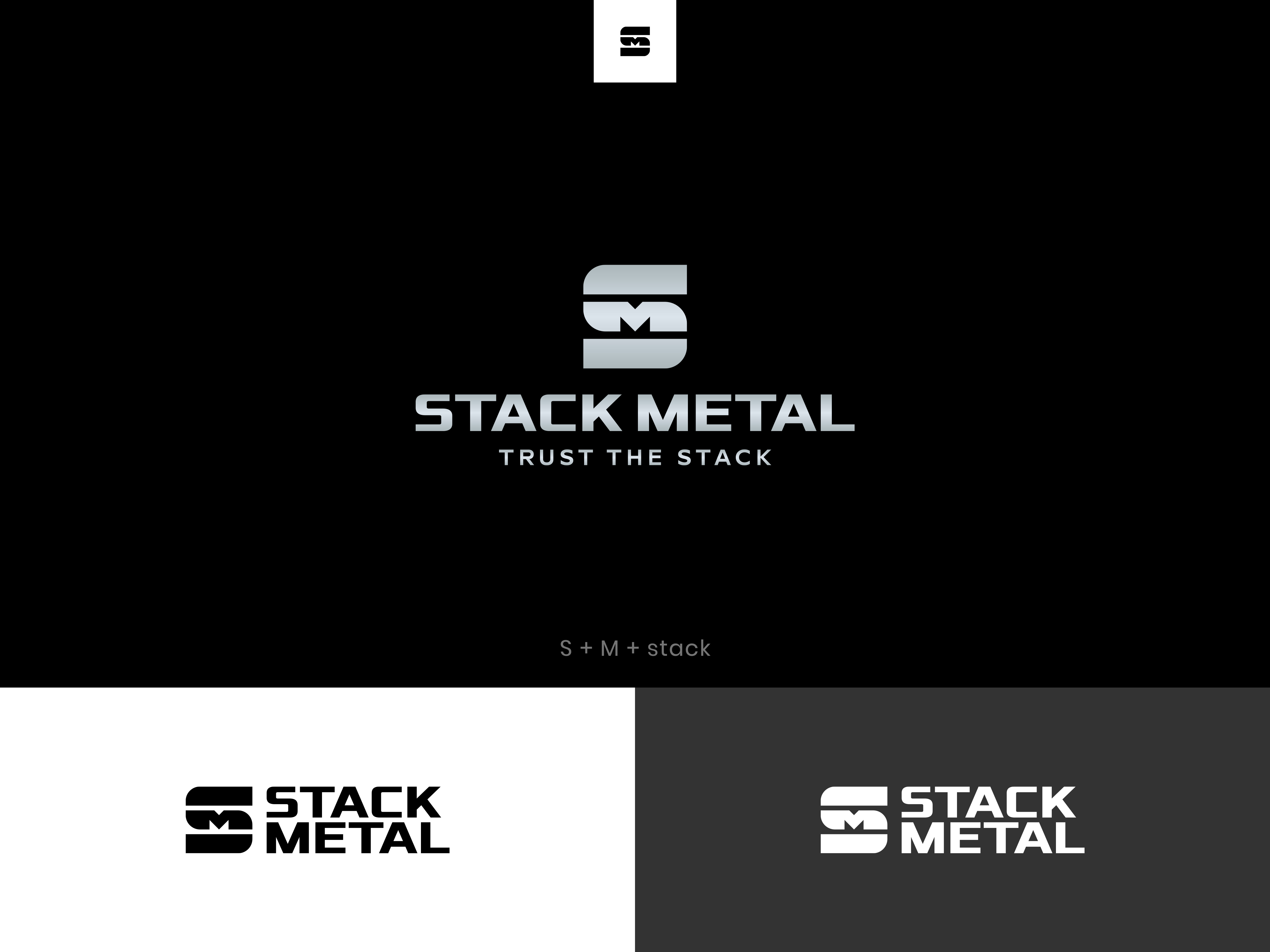 Logo-Design von Ensignia für Stack Metal | Design #35768471