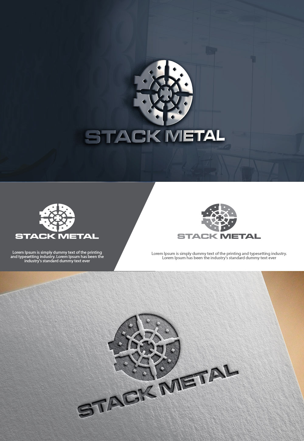 Logo Design by sulemani  creation for Stack Metal | Design #35712606