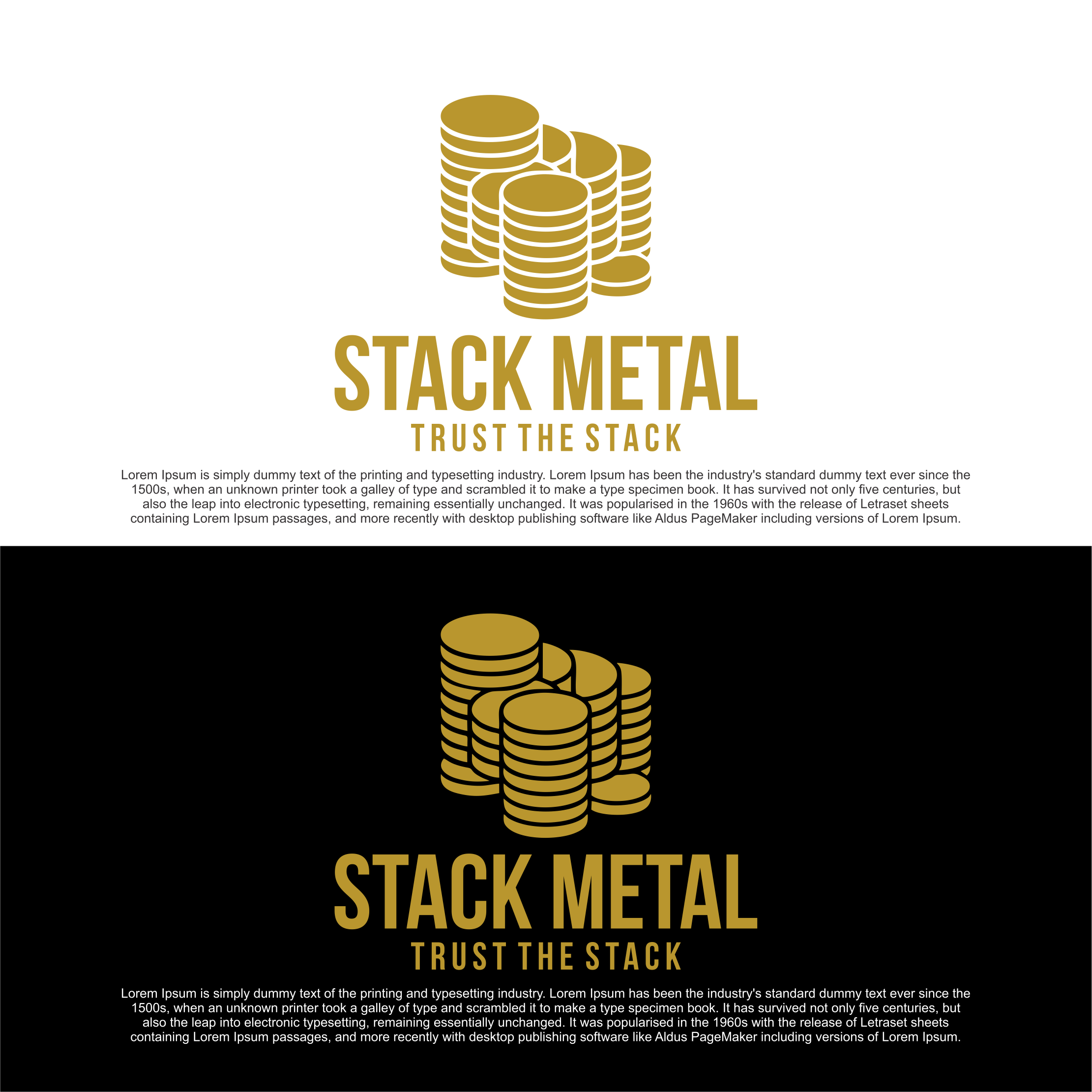 Logo-Design von diego costa für Stack Metal | Design #35712552