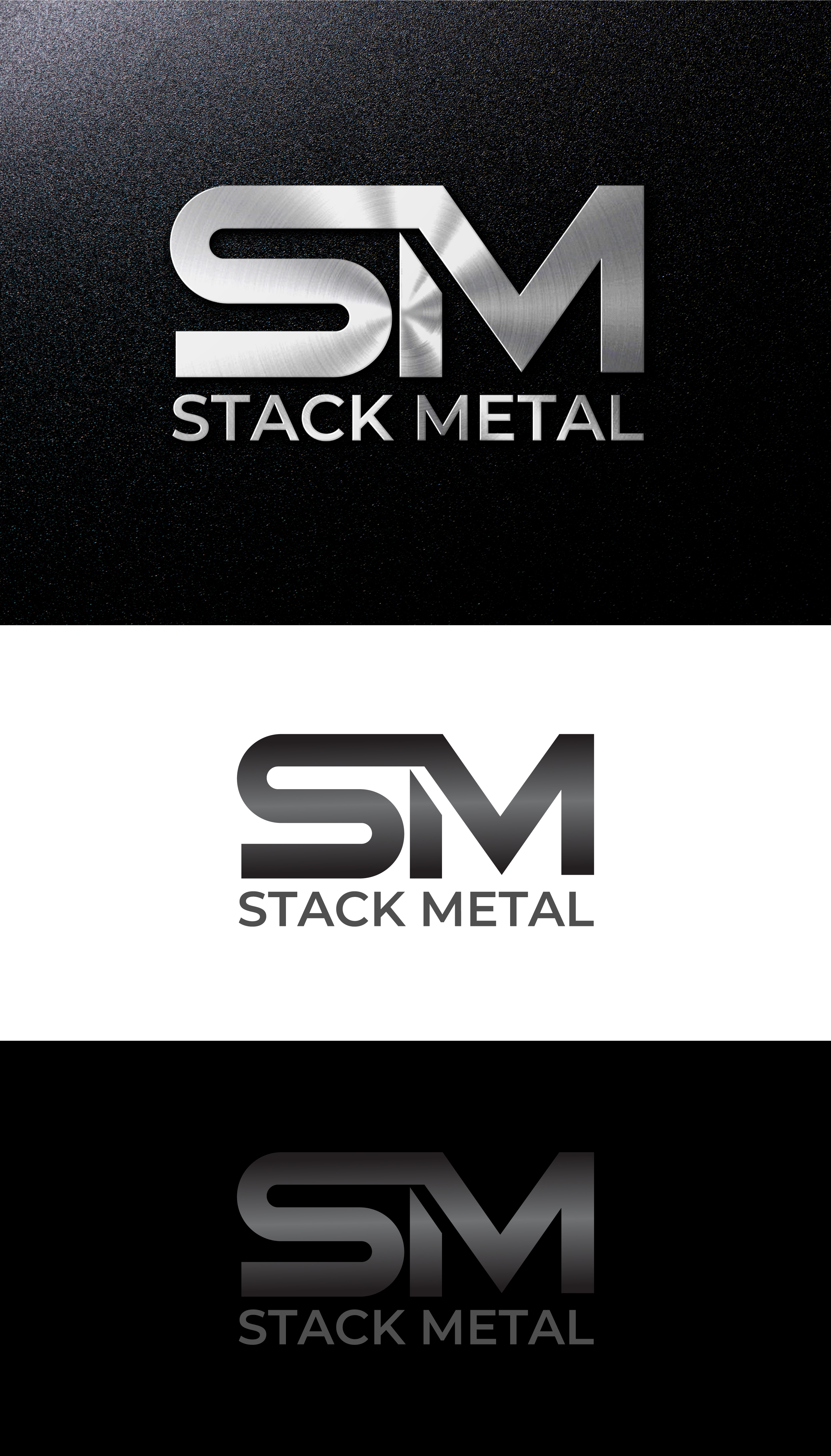 Logo Design by AKTech for Stack Metal | Design #35741679