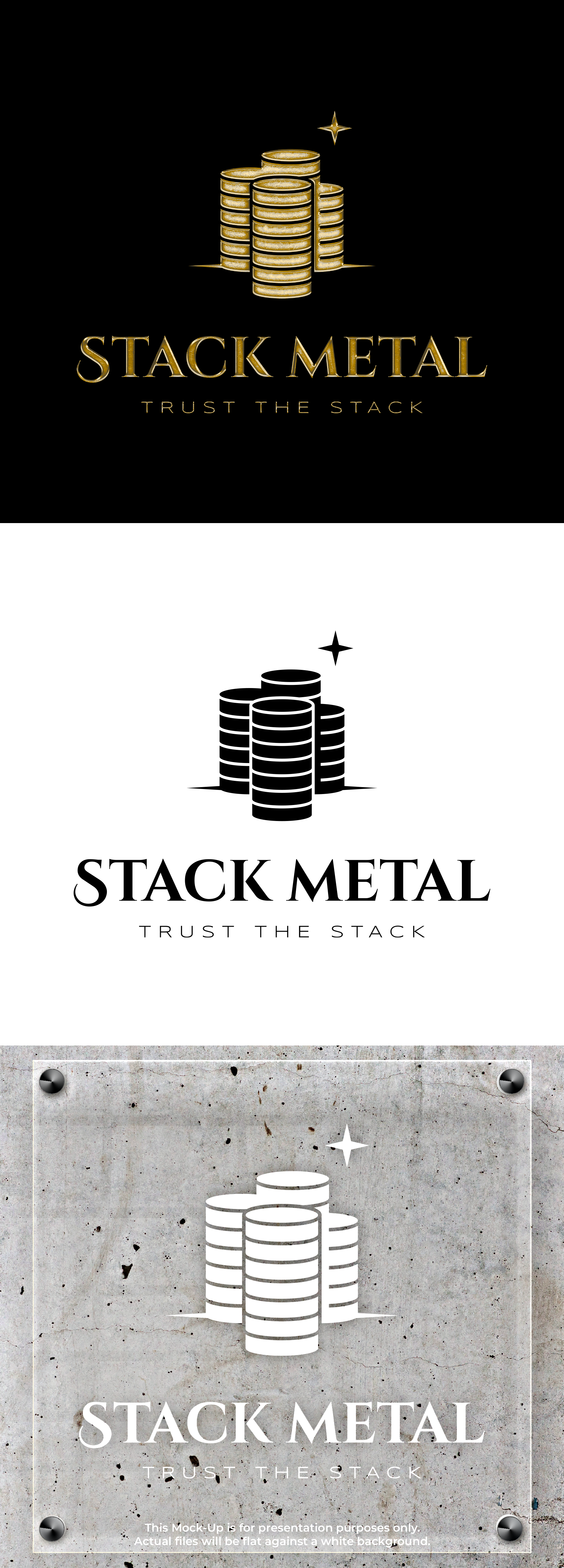 Logo Design by Oleksandr Tovarkov for Stack Metal | Design #35710918