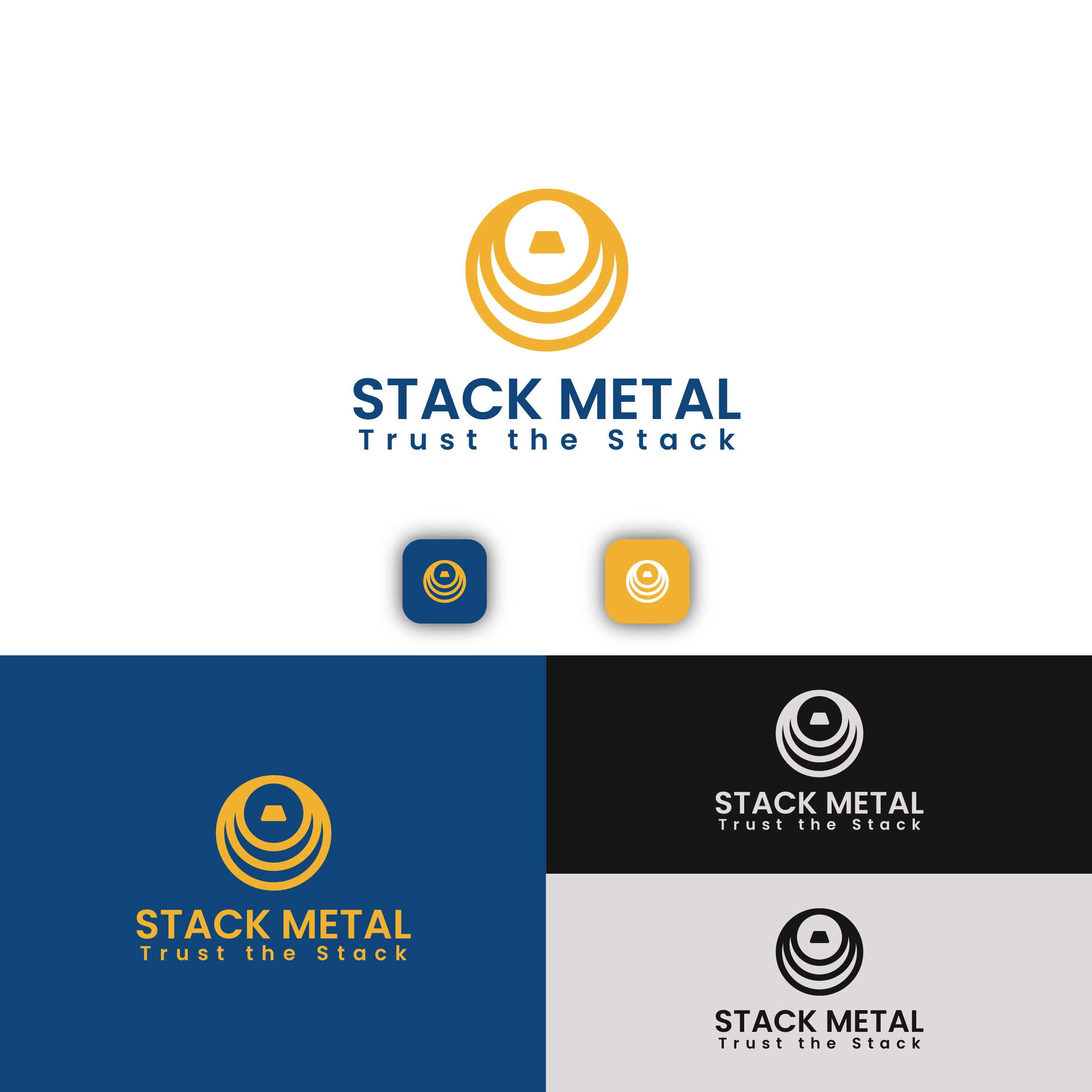 Logo-Design von Boril Std für Stack Metal | Design #35711302