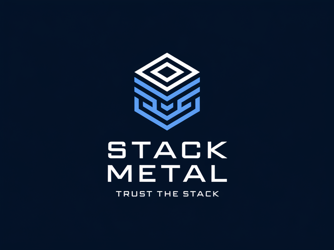 Logo Design by Mukuuu for Stack Metal | Design #35709762